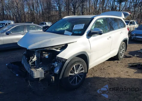 2017 Toyota Highlander Xle from USA, damaged, VIN 5TDJZRFH9HS517253